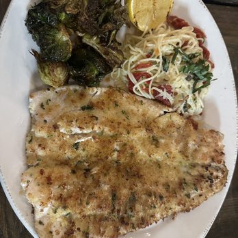 The '401 - Parmesan-Crusted Rainbow Trout - American Near Me - Bellaire, Texas The '401 - Parmesan-Crusted Rainbow Trout - American Near Me - Bellaire, Texas