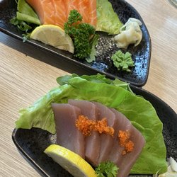The Orient - Salmon and tuna sashimi