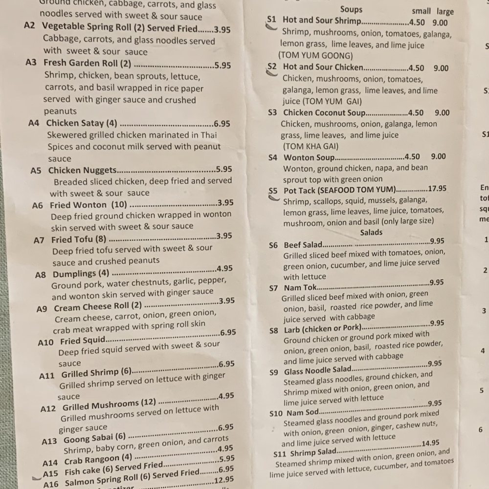 Thai Jasmine - Menu 2024 - appetizers, soup, salad - Thai Near Me - Fayetteville, Georgia Thai Jasmine - Menu 2024 - appetizers, soup, salad - Thai Near Me - Fayetteville, Georgia