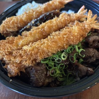 Hamada General Store - Teriyaki beef bowl with Ebi - Salad Near Me - Honolulu, Hawaii Hamada General Store - Teriyaki beef bowl with Ebi - Salad Near Me - Honolulu, Hawaii