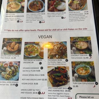 Thai Street Cafe - Part of the menu - Thai Near Me - Saint Augustine, Florida Thai Street Cafe - Part of the menu - Thai Near Me - Saint Augustine, Florida