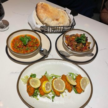 MezzeMe - Vegetarian Kebabs made of lentils & eggplant dish - Mediterranean Near Me - Austin, Texas MezzeMe - Vegetarian Kebabs made of lentils & eggplant dish - Mediterranean Near Me - Austin, Texas