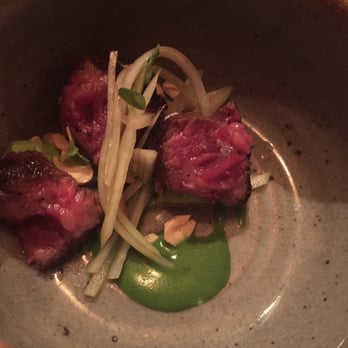 Barley Swine - Beef, papaya, avocado - New American Near Me - Austin, Texas Barley Swine - Beef, papaya, avocado - New American Near Me - Austin, Texas