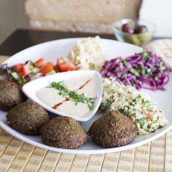 Feinberg's - Falaffelplatte - Ausgezeichnet als die beste falafel in Berlin! - Middle Eastern Near Me - Berlin, BE