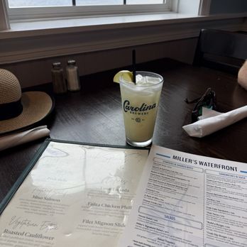 Miller's Waterfront Restaurant - Coconut margarita - Seafood Near Me - Nags Head, North Carolina Miller's Waterfront Restaurant - Coconut margarita - Seafood Near Me - Nags Head, North Carolina