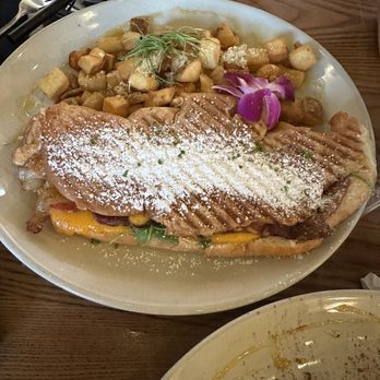 Bistrology - Bacon Cheddar Stuffed Croissant - Breakfast & Brunch Near Me - Miramar Beach, Florida