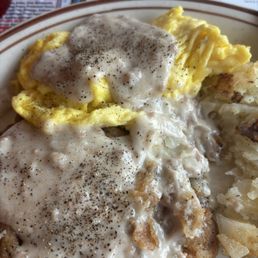 Chicken fried steak anytime breakfast Chicken fried steak anytime breakfast