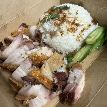 Baos Hog - Roast pork with steamed white rice - Chinese Near Me - Garden Grove, California Baos Hog - Roast pork with steamed white rice - Chinese Near Me - Garden Grove, California