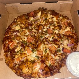 Medium Secret BBQ Pizza 12"