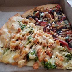 La Vita Pizzeria - Chicken, broccoli, & honey mustard and chicken, veg, and balsamic