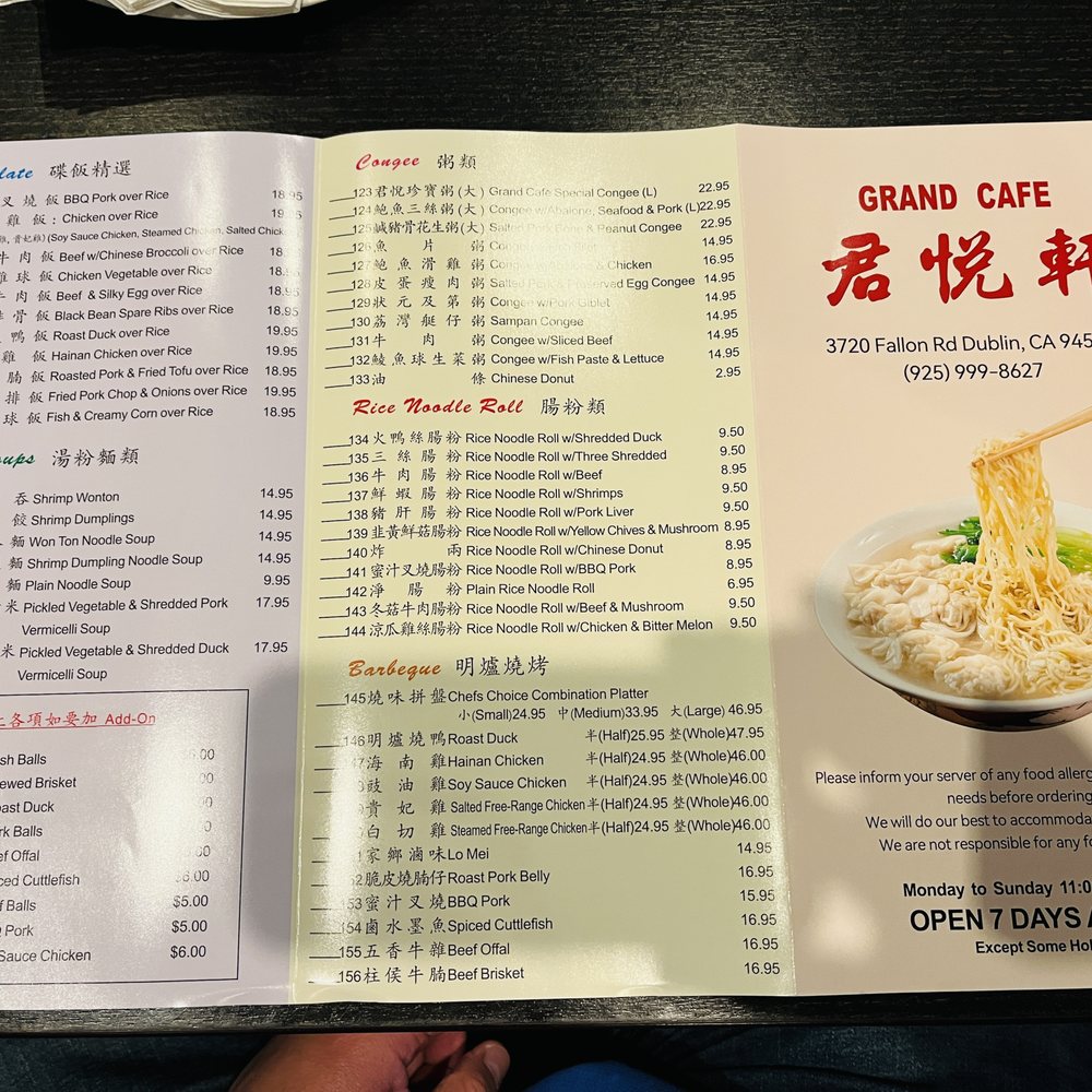 Grand Cafe - Menu (November 2025) - Cafes Near Me - Dublin, California Grand Cafe - Menu (November 2025) - Cafes Near Me - Dublin, California