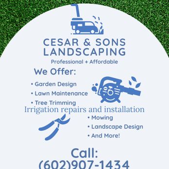 Cesar and Sons Landscaping - Landscaping Near Me