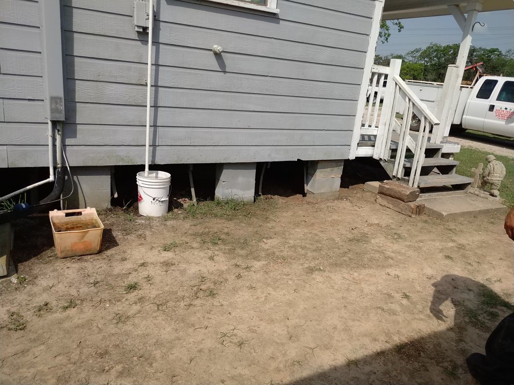 Slide of South Texas House Leveling