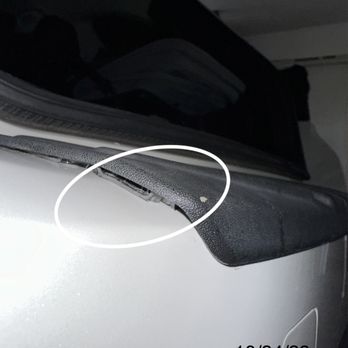 Certified Collision Center - Lifting bumper guard-- after specifying this was a concern when re-using the same piece rather than ordering a new one ($60 part). - Body Shops Near Me - Manteca, California