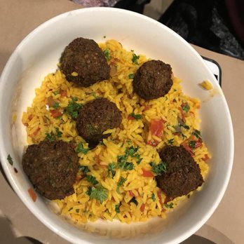 Oren's Hummus - Falafal Rice Bowl - Mediterranean Near Me - Cupertino, California