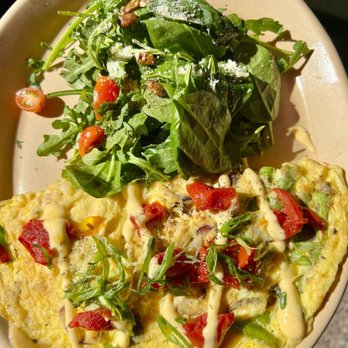 Snooze, an A.M. Eatery - Crab & Asparagus omelette - Delicious! - Breakfast & Brunch Near Me - Phoenix, Arizona Snooze, an A.M. Eatery - Crab & Asparagus omelette - Delicious! - Breakfast & Brunch Near Me - Phoenix, Arizona
