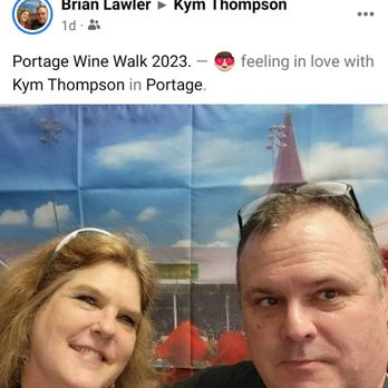 Brickhaus Café - Photo of my Fiance Brian Lawler and myself Kym Thompson of Portage, WI. In Portage, Wi. - Cafes Near Me - Jefferson, Wisconsin Brickhaus Café - Photo of my Fiance Brian Lawler and myself Kym Thompson of Portage, WI. In Portage, Wi. - Cafes Near Me - Jefferson, Wisconsin