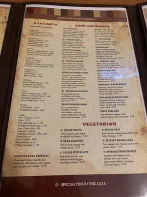 Menu photo 4 Casa Fiesta Fultondale Fultondale, AL Menu photo 4 Casa Fiesta Fultondale Fultondale, AL