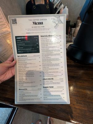 Menu photo 2 The Coffee Garden Houston, TX Menu photo 2 The Coffee Garden Houston, TX