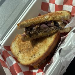 Patty Melt on Rye