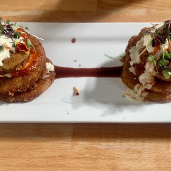 Scratch Kitchen and Taproom - Fried Green Tomatoes - American Near Me - Cary, North Carolina Scratch Kitchen and Taproom - Fried Green Tomatoes - American Near Me - Cary, North Carolina