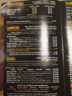 Menu photo 3 Off the Grill Maryland Heights, MO Menu photo 3 Off the Grill Maryland Heights, MO