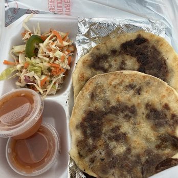 Victoria's Market - Frijoles and cheese pupusa - Mexican Near Me - Aurora, Colorado Victoria's Market - Frijoles and cheese pupusa - Mexican Near Me - Aurora, Colorado