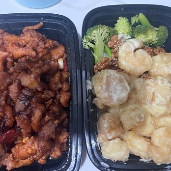 Happy Bee Kitchen - 805. Orange Chicken and 107. Honey Walnut Shrimp - Chinese Near Me - Artesia, California Happy Bee Kitchen - 805. Orange Chicken and 107. Honey Walnut Shrimp - Chinese Near Me - Artesia, California