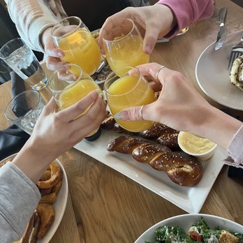 Vintage Brewing Co. Capitol East - Bottomless mimosas, Caesar Salad, pretzel - Beer Bar Near Me - Madison, Wisconsin Vintage Brewing Co. Capitol East - Bottomless mimosas, Caesar Salad, pretzel - Beer Bar Near Me - Madison, Wisconsin