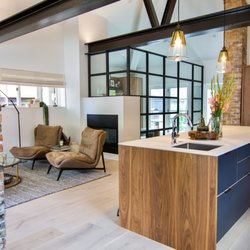 Blackdog Builders - A modern kitchen & living space we completed in Old Town Park City.