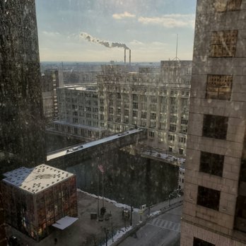 Drury Plaza Hotel Milwaukee Downtown - View from 15th (actually 14th) floor. The 13th floor is skipped because people are afraid of a number. - Hotels Near Me - Milwaukee, Wisconsin