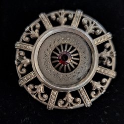Antique brooch cleaned