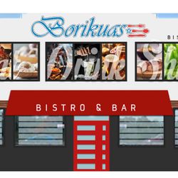 Borikuas Bistro-Isabela - Our Restaurant Building. Free Parking.