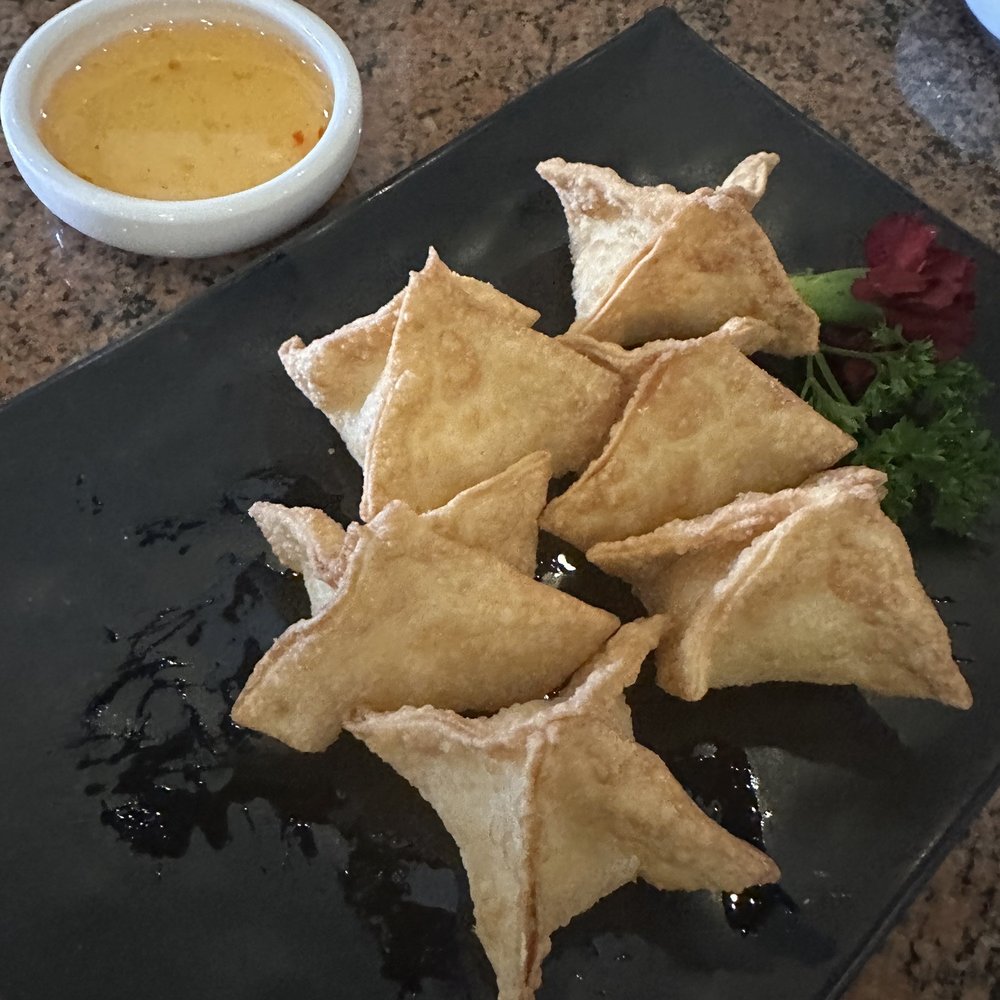 Monark Asian Bistro - Crab Rangoon (6 Pieces) - Chinese Near Me - Riverside, California Monark Asian Bistro - Crab Rangoon (6 Pieces) - Chinese Near Me - Riverside, California