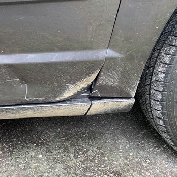 Color Solutions - Damage to car prior to Jim getting the car. - Body Shops Near Me - Chesapeake, Virginia