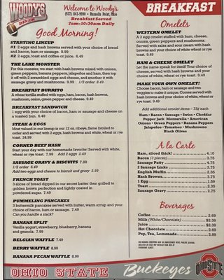 Menu photo 1 Woody's Diner Russells Point, OH Menu photo 1 Woody's Diner Russells Point, OH