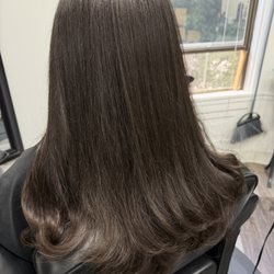Escobar Salon - Curly hair smooth out