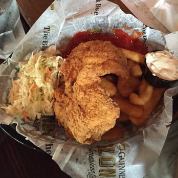 The Black Rose - Fish and chips and coleslaw yum! - American Near Me - Boston, Massachusetts The Black Rose - Fish and chips and coleslaw yum! - American Near Me - Boston, Massachusetts