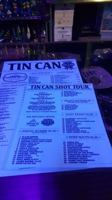 Menu photo 3 The Tin Can Kalamazoo, MI