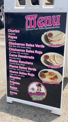 Menu photo 2 Gordita's Tere Estilo Aguascalientes Bakersfield, CA Menu photo 2 Gordita's Tere Estilo Aguascalientes Bakersfield, CA