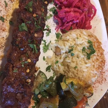Cafe Efendi - Ground lamb kabob - Mediterranean Near Me - Alpharetta, Georgia