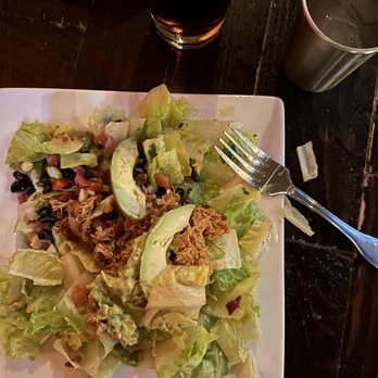 Red Star Taco Bar - Taco Salad with added Tequila lime chicken - Mexican Near Me - Seattle, Washington