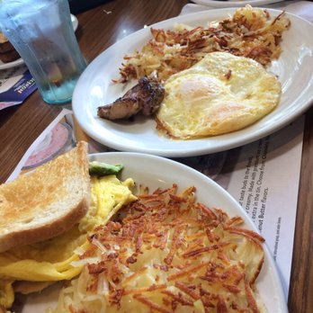 Denny's - My Moons over my Hammy and T-Bone Steak & Eggs!!!! - Diners Near Me - Oceanside, California