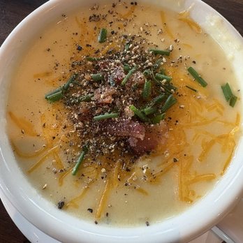 Local Table - Cup Loaded Baked Potato Soup - New American Near Me - Missouri City, Texas Local Table - Cup Loaded Baked Potato Soup - New American Near Me - Missouri City, Texas