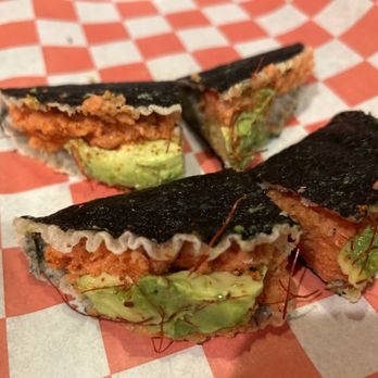 Taco Chinoz & Bar - Spicy tuna nori taco - Tacos Near Me - Centreville, Virginia Taco Chinoz & Bar - Spicy tuna nori taco - Tacos Near Me - Centreville, Virginia