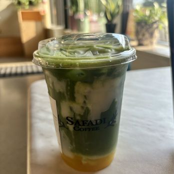 Safadi Coffee - Coconut Mango Matcha - Coffee & Tea Near Me - Franklin, Wisconsin Safadi Coffee - Coconut Mango Matcha - Coffee & Tea Near Me - Franklin, Wisconsin