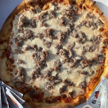 Pasquale's Pizza - Small pizza with sausage - Pizza Near Me - San Francisco, California Pasquale's Pizza - Small pizza with sausage - Pizza Near Me - San Francisco, California