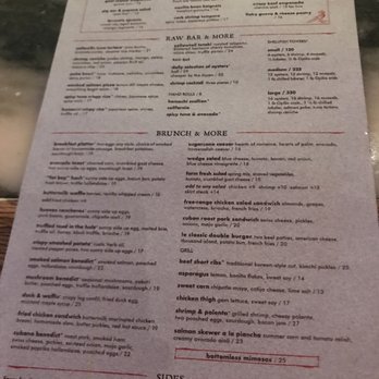 Sugarcane - 4/5/22 Menu - Cocktail Bars Near Me - Las Vegas, Nevada