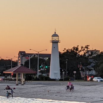 Biloxi Beach - Biloxi Lighthouse - Beaches Near Me - Biloxi, Mississippi