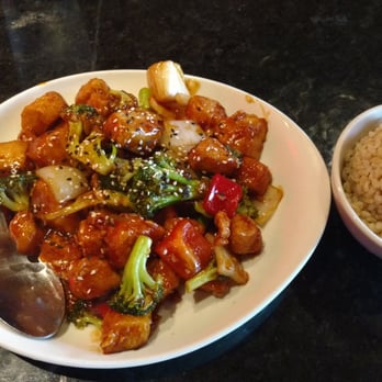 P.F. Chang's - Sesame chicken  with brown rice - Chinese Near Me - Baltimore, Maryland